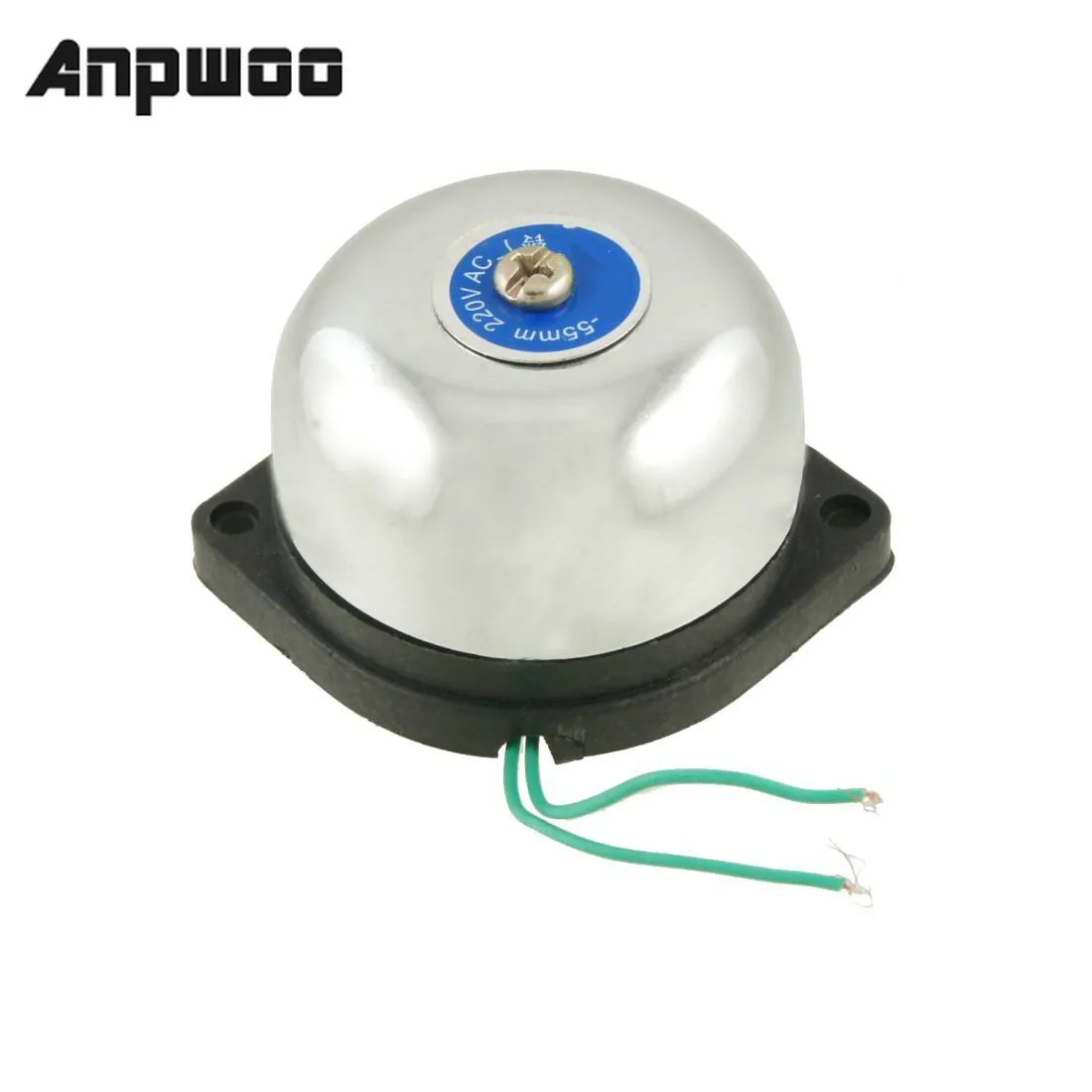 ANPWOO-alarma de fuego eléctrica, campana de fuego de 55mm de diámetro, AC 220V