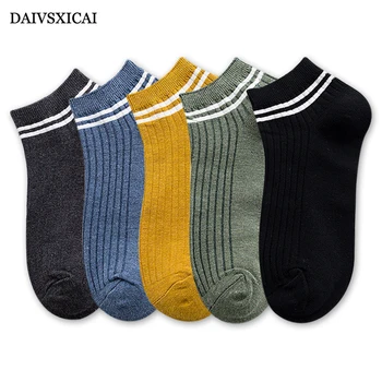 

3Pairs/lot=6pieces Summer Two Bars Mens Invisible Boat Socks Breathable Fashion Sports Male Short Socks