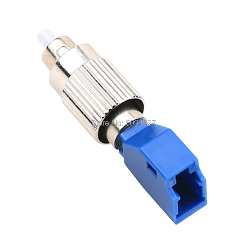 2pcs LC Fiber Optic Adapter Female to FC Male Metal 2.5mm to 1.25mm FC-LC SM simplex fibre optique Connecter free shipping