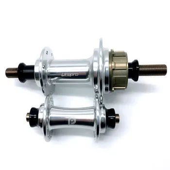 

For Brompton Open File Front 14 Rear 21Holes Folding Bike Hub Bicycle 2/3 Speed Hub G3 74/112mm