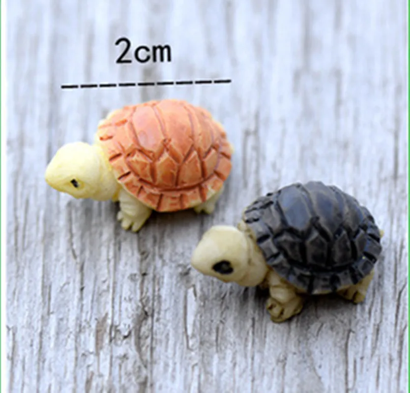 Милая Мини модель черепахи Сказочный Сад миниатюры DIY Кукольный дом/Террариум/домашний рабочий стол/суккуленты/микро ландшафтное украшение