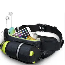 Хоббилан Спорт на открытом воздухе унисекс беговые карманы марафон велосипедный ремень ягодичная сумка карманы для хранения есть 1 бутылка для воды спортивная сумка