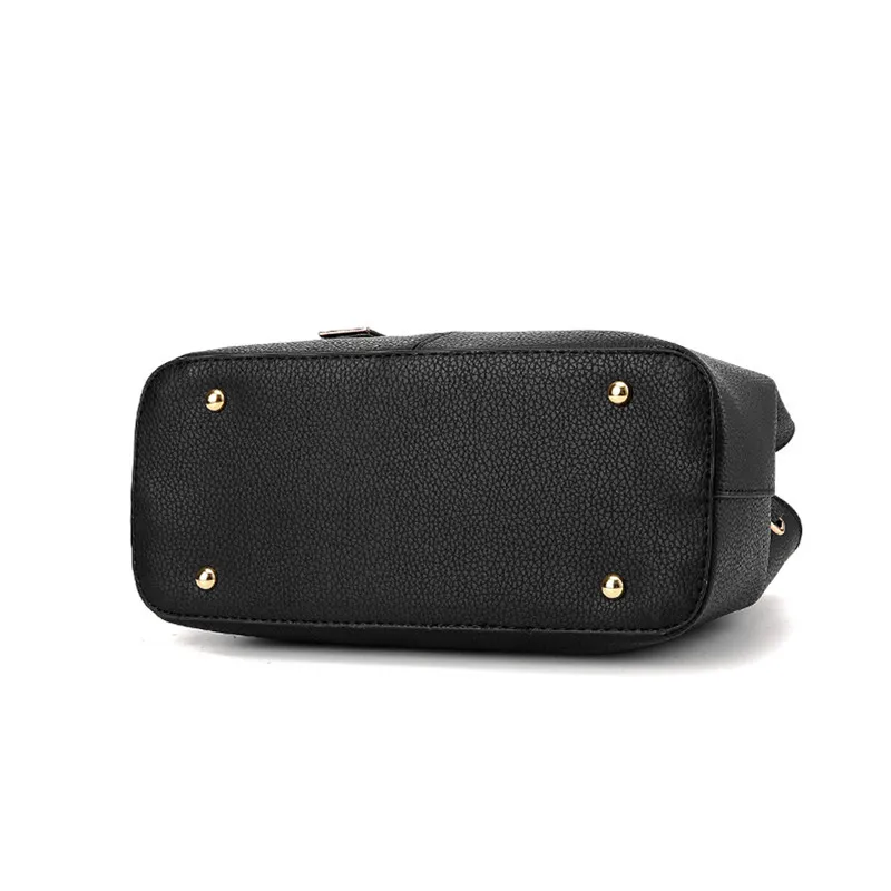 Women Top-Handle Handbags,Elegant Simple Style Leather Shoulder Messenger Bags for Young Ladies 7 Colors - Image 5