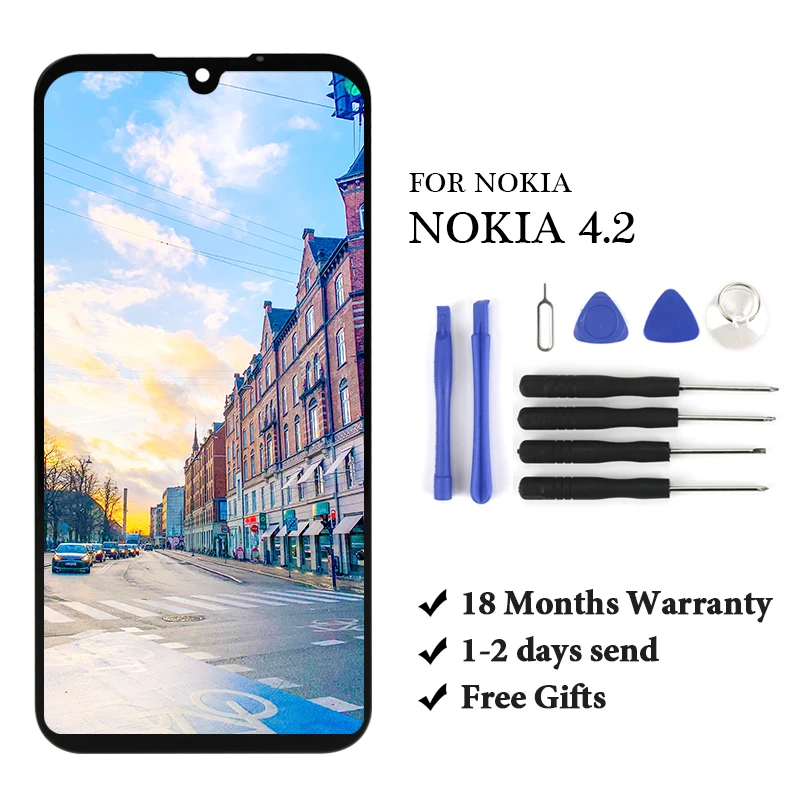 

For Nokia 4.2 LCD Screen TA-1184 TA-1133 TA-1149 Digitizer Assembly Touch Screen Replacement For Nokia 4.2 lcd Display Free Gift