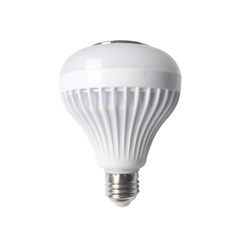 Умная E27 12W Ampoule светодиодный лампочка RGB Bluetooth аудио динамик воспроизведение