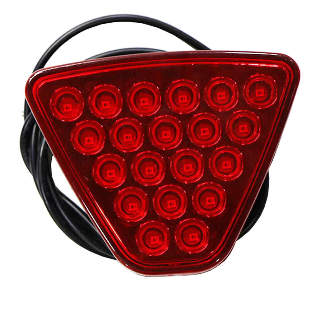 

Triangel 20LEDs Universal Warning Light LED Flash Strobe Lamps Reversing Lamp Car-styling Red Tail Light Car Brake Light
