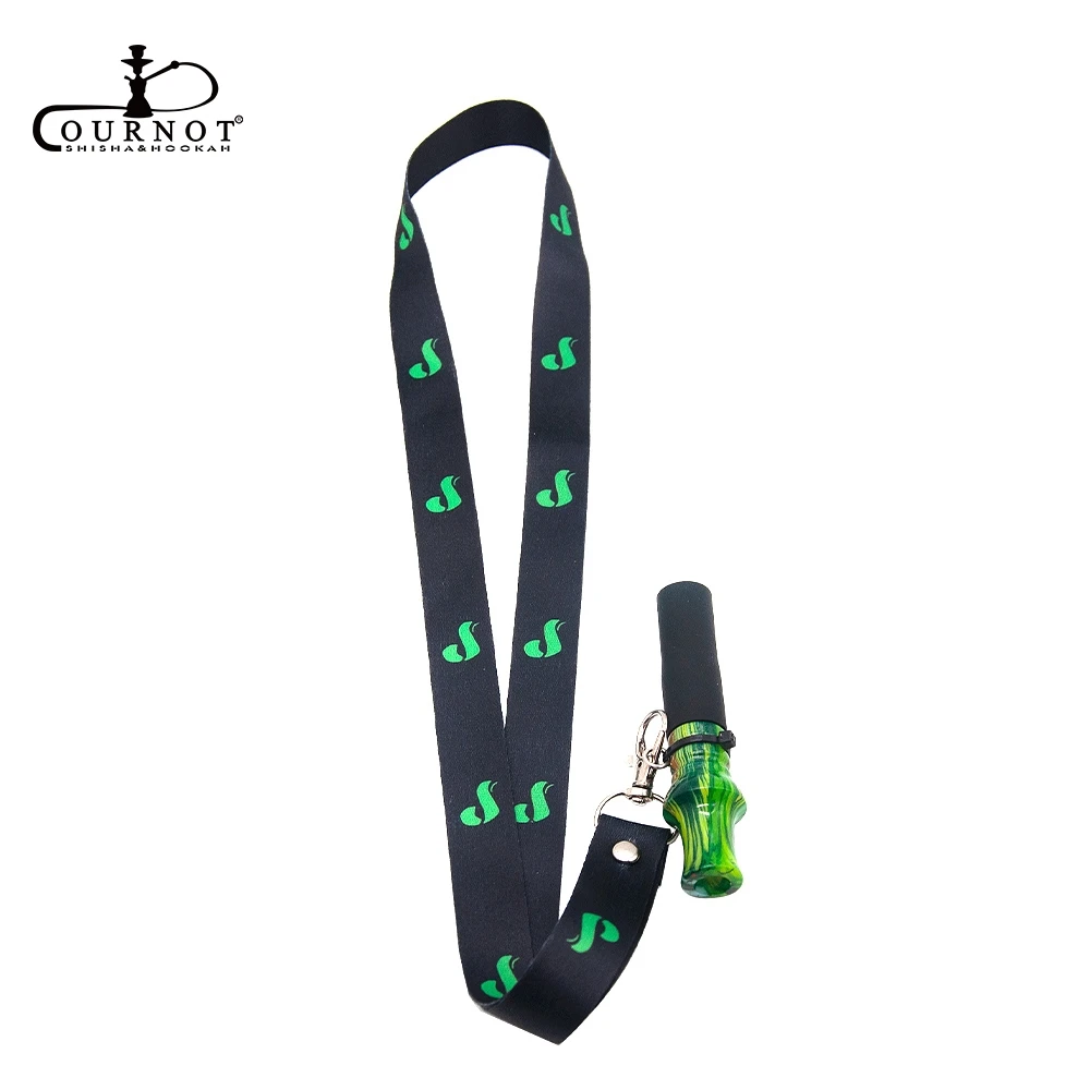 COURNOT веревка ремень кальян мундштук акрил и силиконовый кончик рта для кальяна
