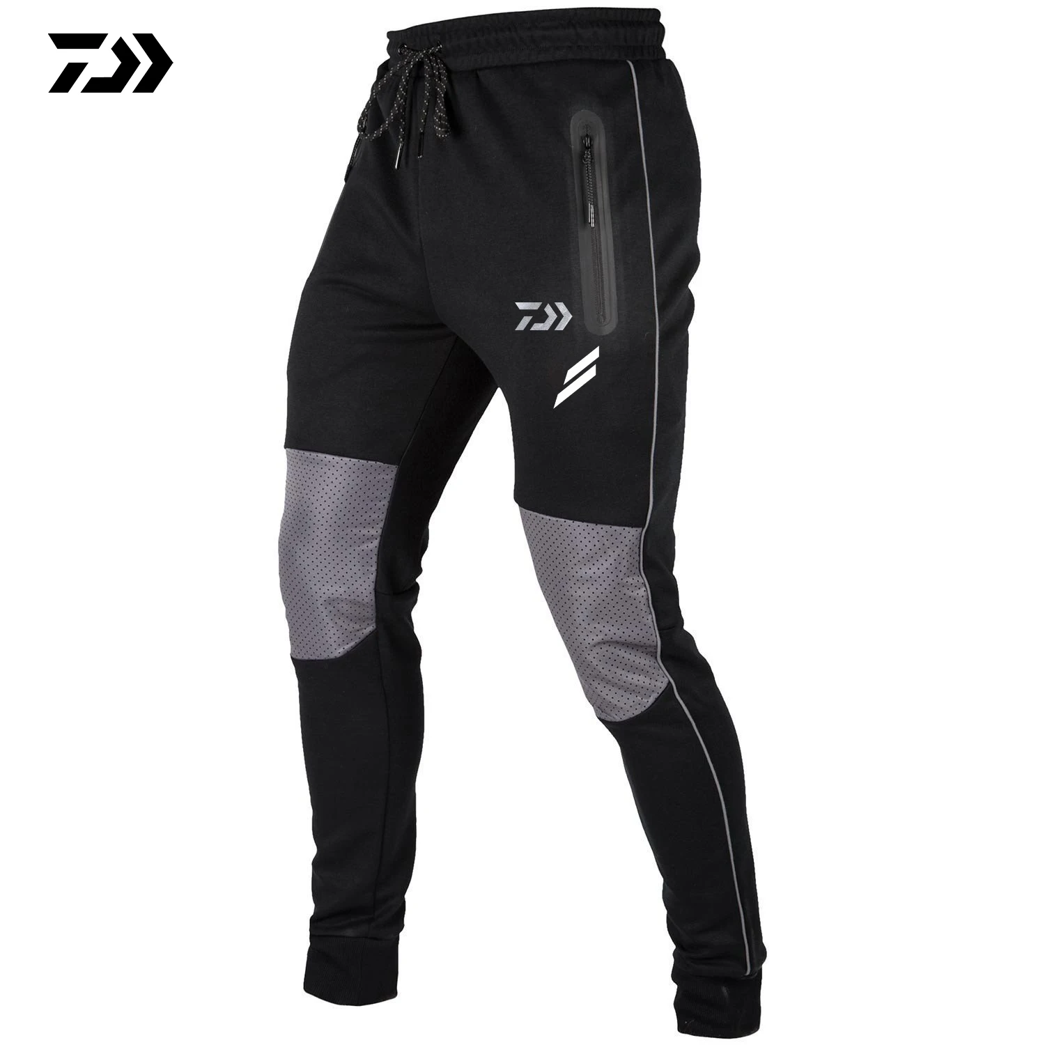 Calça de Pesca à Prova Tática para Homens Elástica de Acampamento Daiwa Água Secagem Rápida Caminhadas Pesca Escalada d’