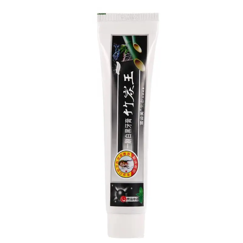 

VIBRANT GLAMOUR Natural Health Oral Care Bamboo Charcoal Tooth Paste Teeth Whitening Toothpaste Fresh Breath Black Toothpaste