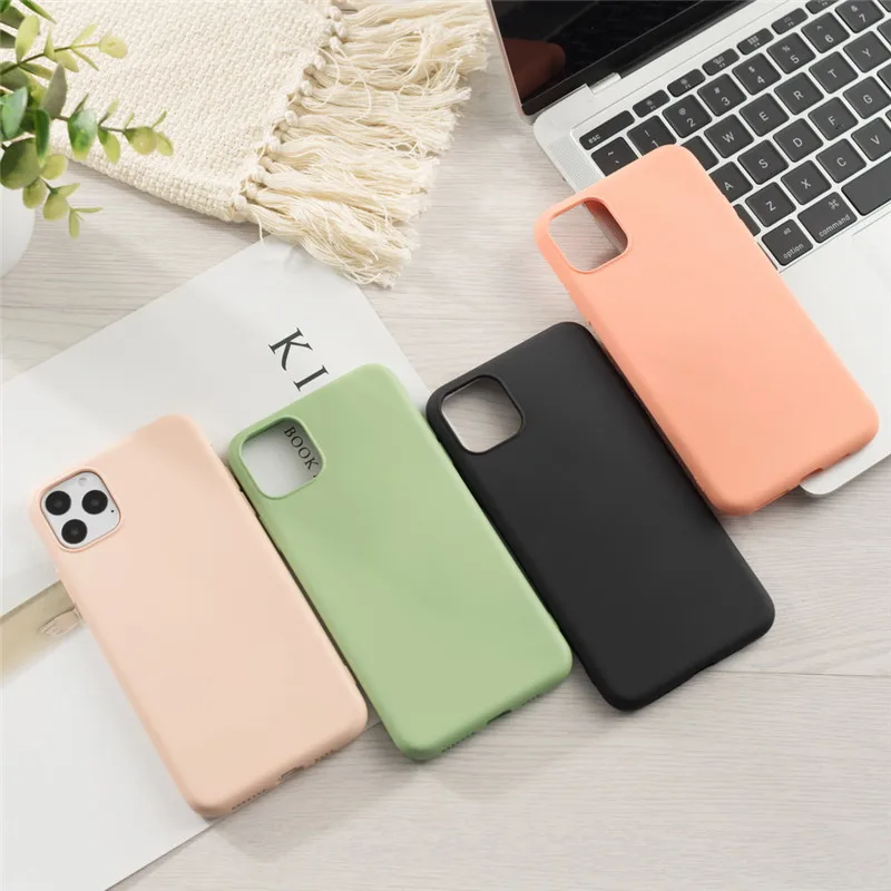 Простой Ударопрочный Мягкий мобильный телефон для Iphone 8 360 аксессуары iPhone 6 7 Plus