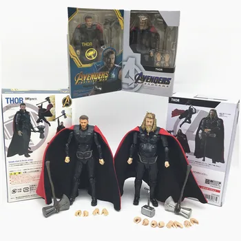 

15cm SHF Endgame THOR Figure Infinity War thor simpie style & heroic action Figure Model Toys Gift Doll For Fhildren
