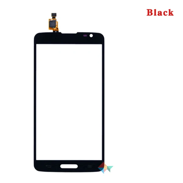 10 шт./лот высокое качество 5," для LG G Pro Lite D680 D682 сенсорный экран дигитайзер Переднее стекло объектив сенсорная панель - Цвет: Black
