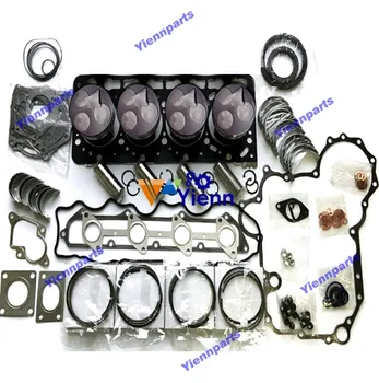 Kaufen V3300 Motor Überholung Rebuild Kit Mit IDI Kolben Für Kubota V3300 Diesel Motor Bagger Loader Reparatur Teile