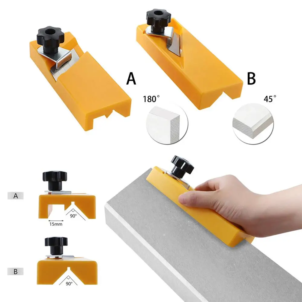 Гипсокартон ручной самолет ABS пластик гипсокартон строгальный инструмент плоский квадратный гипсокартон кромка ручной инструмент для работы по дереву