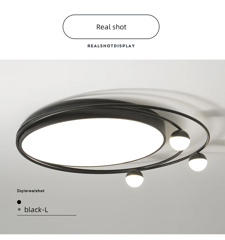 Living room lamps ceiling light modern minimalist surface mounted lamp home atmosphere bedroom warm romantic led ceiling lamp