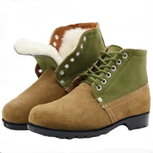 Зимняя обувь; мужские ботинки; мужские зимние ботинки; кожаные ботинки с шерстяным мехом; теплые ботинки; размеры 36-46