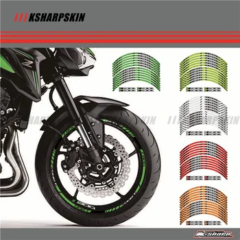 

12 X Thick Edge Outer Rim Sticker Stripe Wheel Decals FIT ALL kawasaki Z900