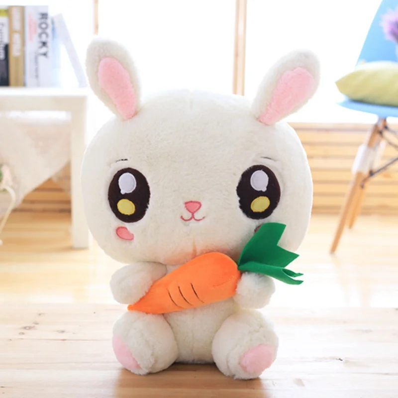 45 см Kawaii Кролик мультфильм животное клубника кролик/морковка, кролик арбуз кролик лучшая Кукла Детская игрушка