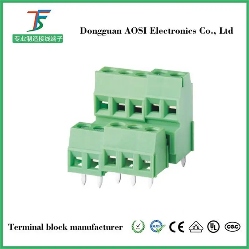 20 шт. E2K DG350H-A DG381H-B винт PCB монтируется клеммные блоки разъем 3,5 мм/3,81 мм Шаг FET1.5-XX-350/381-02/03