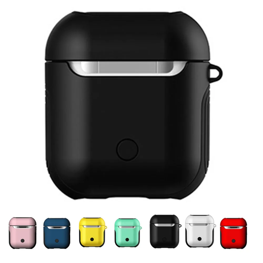 Чехол для наушников для Apple AirPods чехол для беспроводных Bluetooth наушников Air Pods чехол Защитный AirPod аксессуар