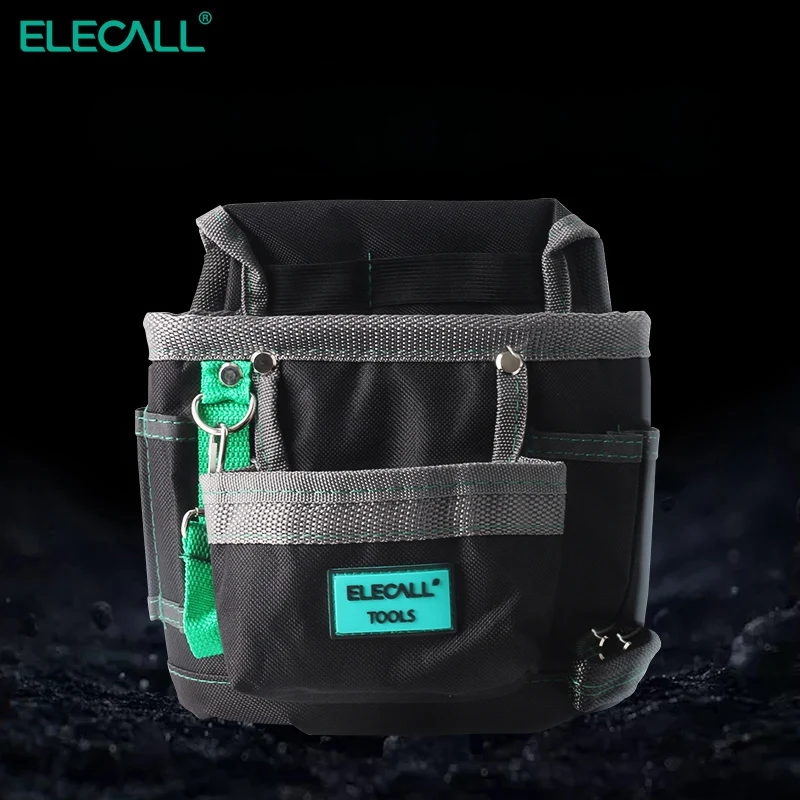 Сумка для инструментов ELECALL, поясная сумка, карманный инструмент для хранения, сумка для инструментов ELEB07 600D, ткань Оксфорд, ручные инструменты, оборудование для хранения