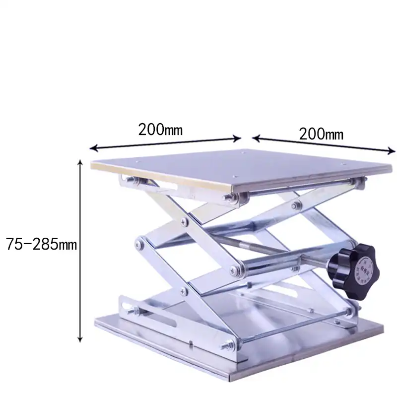 200x200mm En Acier Inoxydable Routeur Table Elevatrice Travail Du Bois Gravure Laboratoire Support De Levage Plate Forme Elevatrice Bancs De Travail Du Bois Aliexpress