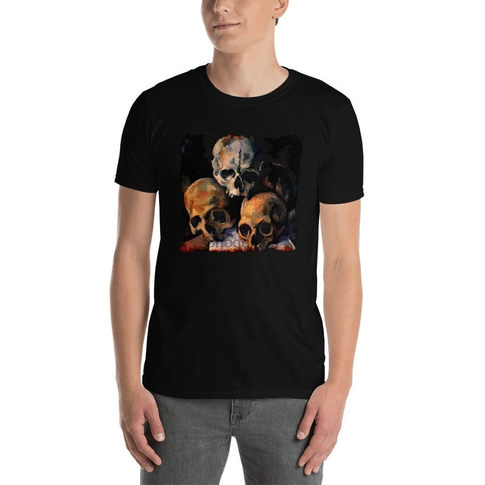 Paul Cezanne Pyramid of Skulls artist art lover gift TShirt |