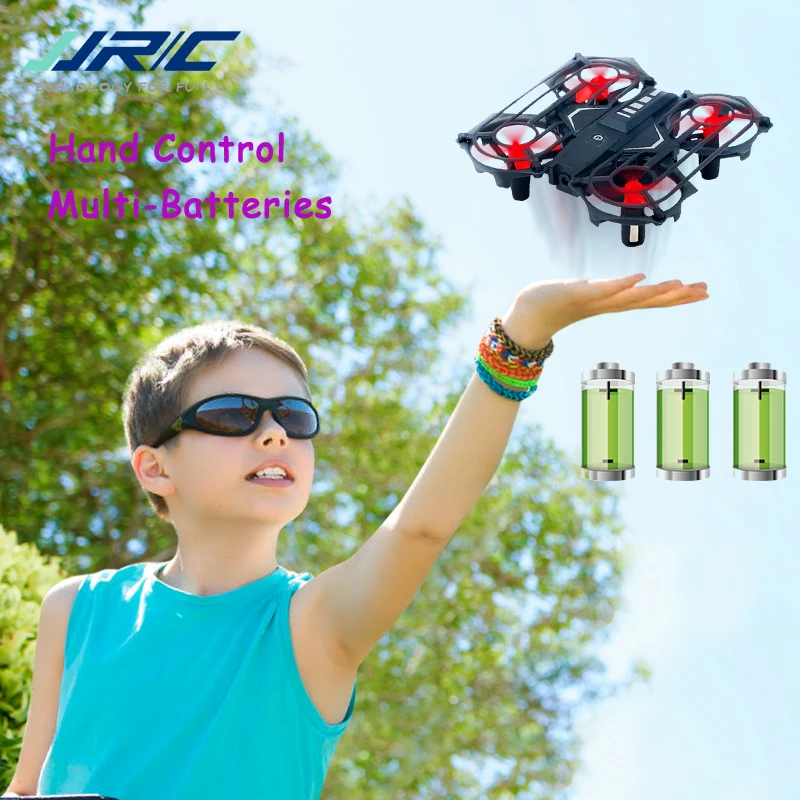 

JJRC H74 2.4G Gesture Hand Control Flip Infrared Obstacle Avoidance Mini Drone RC Quadcopter RTF For Kids Toy VS H56