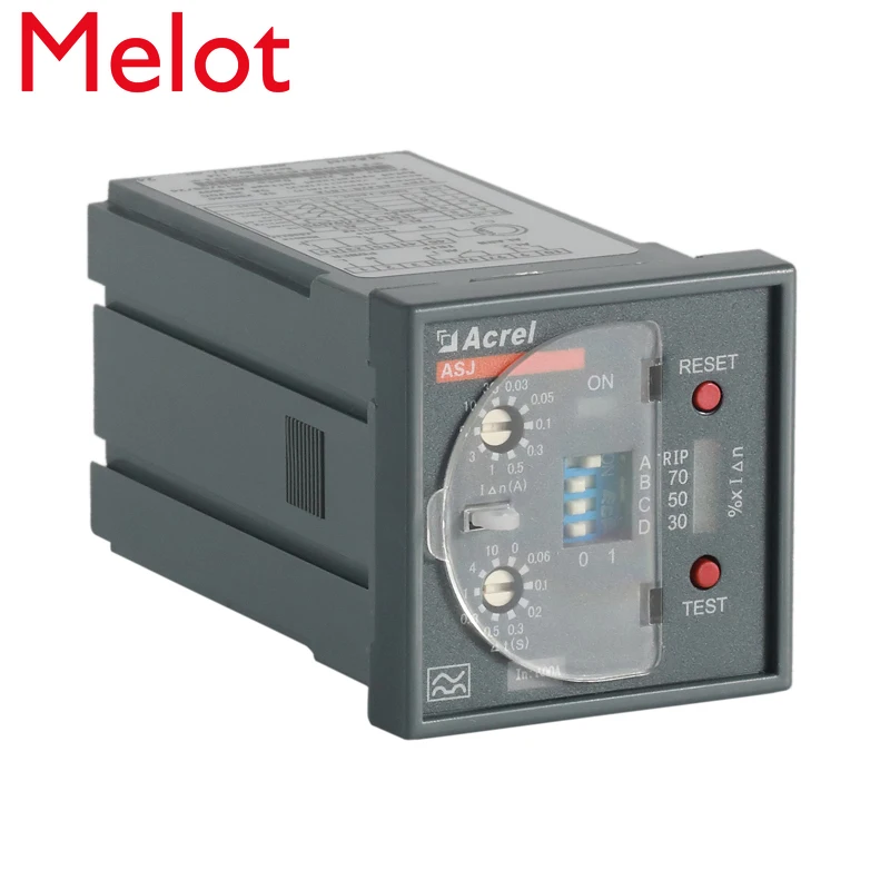 

SQR Acrel ASJ20-LD1C Din 35mm-installing earth leakage protection relay High Quality Ac Residual Current Circuit relay