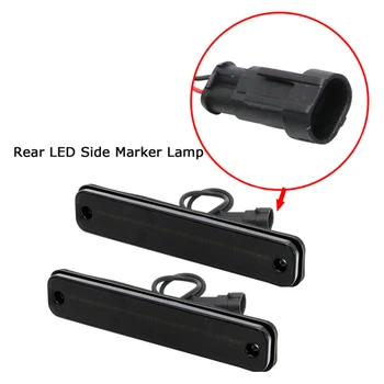 

For 2003-2009 HUMMER H2 Rear Smoked Lens Side Marker Lights Smoked Lens