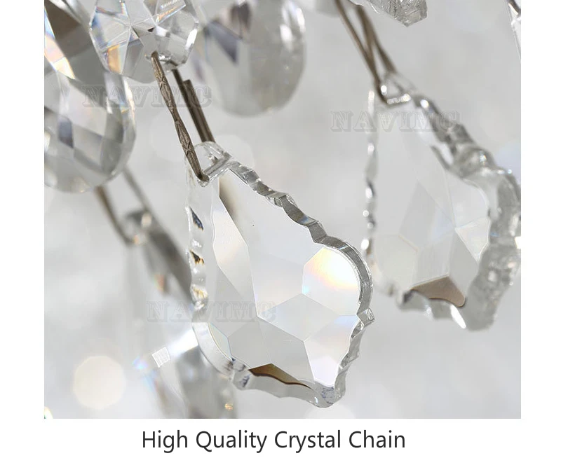 Роскошные хрустальные люстры, современное освещение, AC110V 220v Cristal светодиодный подвесной светильник для гостиной, столовой
