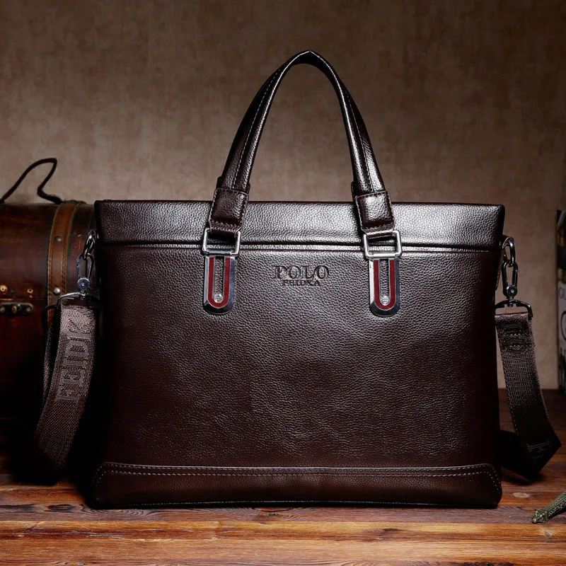 

2017 New Style Genuine Leather Men Bag Business Hand Crossbody Bag Men Cowhide Computer Leisure Bag