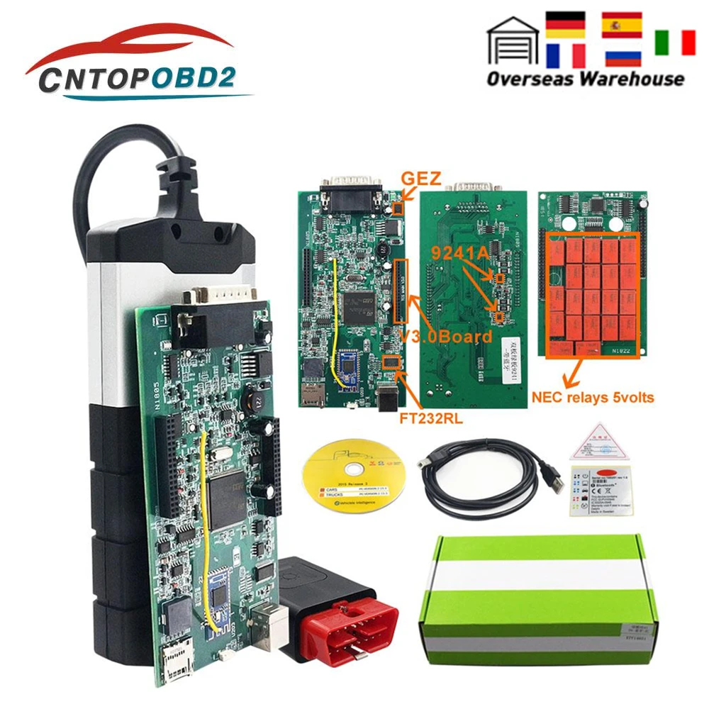 Il Più Nuovo 2021.11 Multidiag Pro + V3.0 Nec Relays Bluetooth Scanner 2020.23 Con Keygen Per Auto/Camion Obd2 Diagnostic Auto Tool