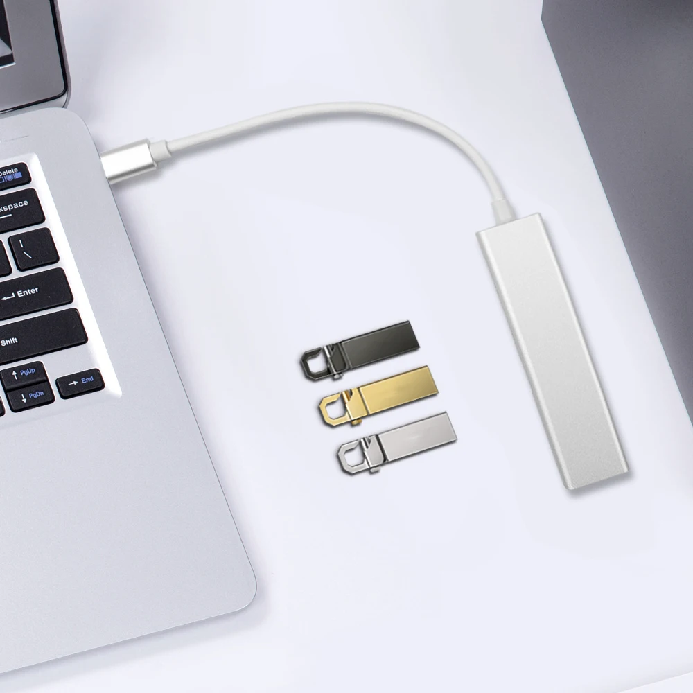 Хит 1000 Мбит/с usb-хаб type C для Ethernet сетевой адаптер Gigabit RJ45 Usb-c с 3 Usb 3,0 портами Usb разветвитель для MacBook Pro
