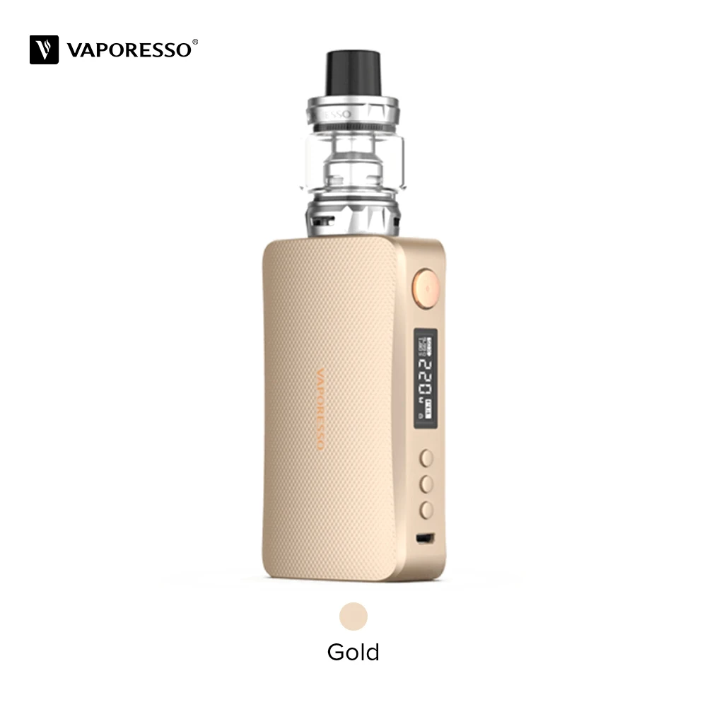 Vaporesso GEN с SKRR-S баком Vape с 8 мл электронная сигарета бак QF Полоса катушка QF сетка катушка VS Vaporesso люкс-с - Цвет: Золотой