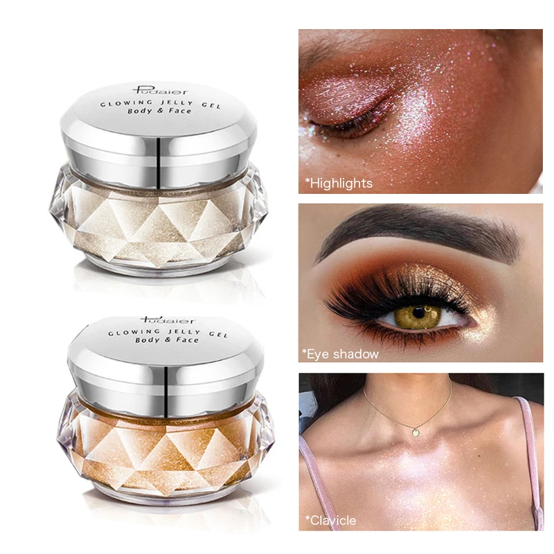 gel highlighter makeup