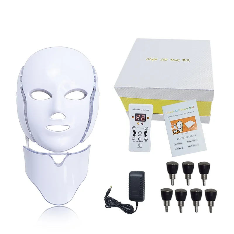 Package Included LED Mask Therapy User Manual Original Box