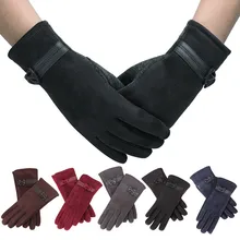 autumn Winter new Pair Winter Warm Screen Riding Drove Gloves for Women new Elegant design winter gloves women warmer#O11