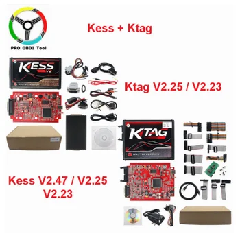

Quality Online V2.53 EU Kess V5.017 V2.25 OBD2 Manager Tuning Kit KTAG V7.020 4 LED Kess V2 5.017 K-TAG V2.25 ECU Programmer