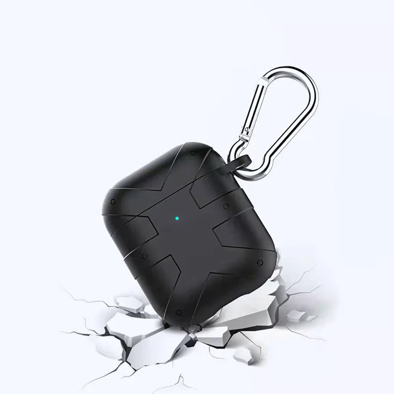 Противоударный чехол для Apple AirPods 1 Candy цветной наушник беспроводной Bluetooth наушники силиконовый чехол для Air Pods 1 матовый чехол