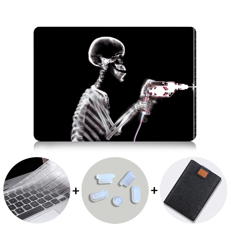MTT для Macbook Air 11 13 Pro 13 15 с сенсорной панелью чехол для ноутбука apple mac book 12 дюймов retina a1534 сумка для ноутбука - Цвет: MB07