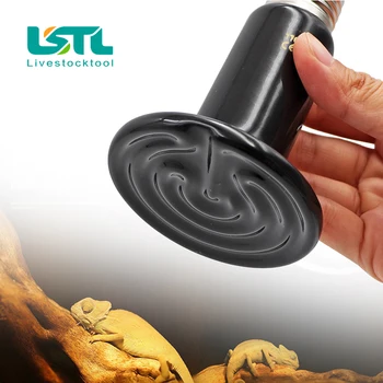 

220V Pet Reptile Heat Lamp E27 Warm Light Pet Far Infrared Ceramic Heating Lamp Heat Lamp 50W 75W 100W 150W 200W