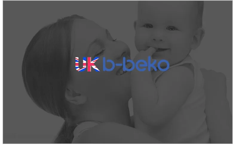 Светильник для детской коляски из алюминиевого сплава в британском B-BEKO, складной светильник, детская тележка, четырехколесная коляска для детей от 0 до 3 лет