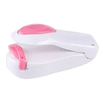 

Small Mini Hand Pressure Heat Sealing Machine Snack Fresh-keeping Two-section Dry Battery Power Supply ABS Material Laminator