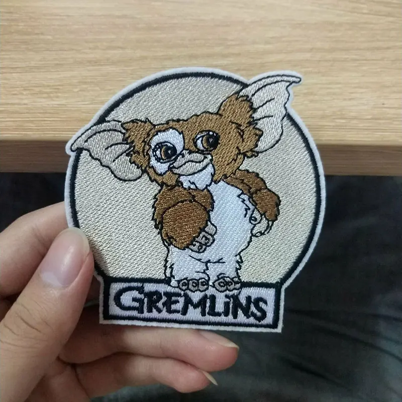 GIZMO Gremlin патч Вышивка Патчи для Костюмы милый кот зверей единорогов; DIY утюг на нашивки на одежду для детей рубашка Декор
