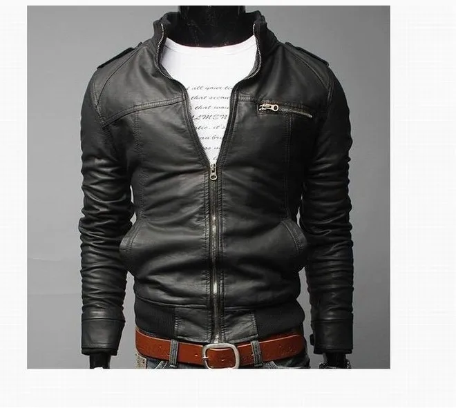 AliExpress мужская одежда мужское локомотивное кожаное пальто осень и зима стиль кожаное пальто облегающие Топы европейский и американский пиджак