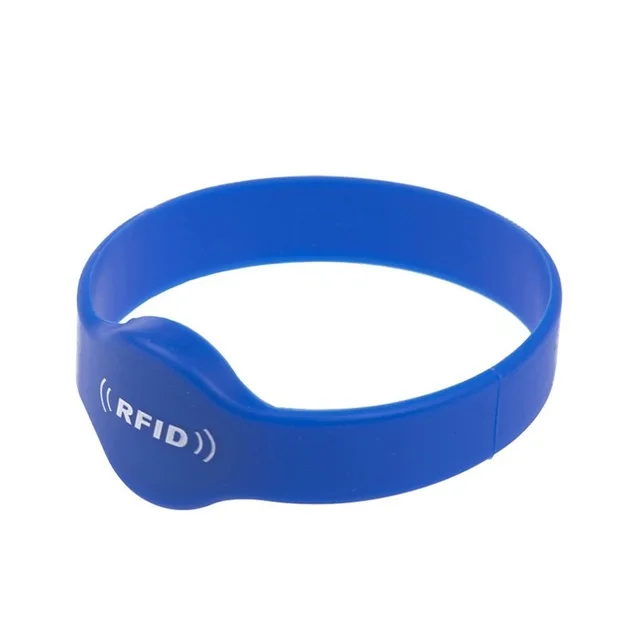 50 шт. RFID 13,56 МГц MF 1K S50 ISO14443A IC водонепроницаемые часы с силиконовым браслетом браслет-бирка карта контроля доступа