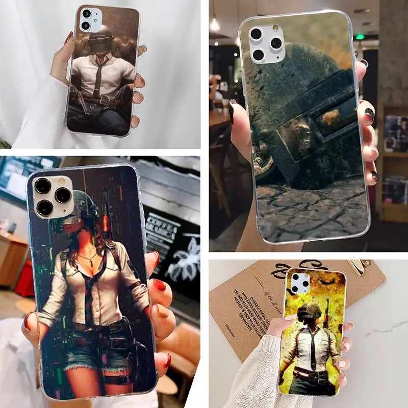 Motirunner PLAYERUNKNOWN S BATTLEGROUNDS PUBG Bling милый чехол для телефона Iphone7 8 Plus SE2020 X XS MAX2 11PRO IX2 11PROMAX