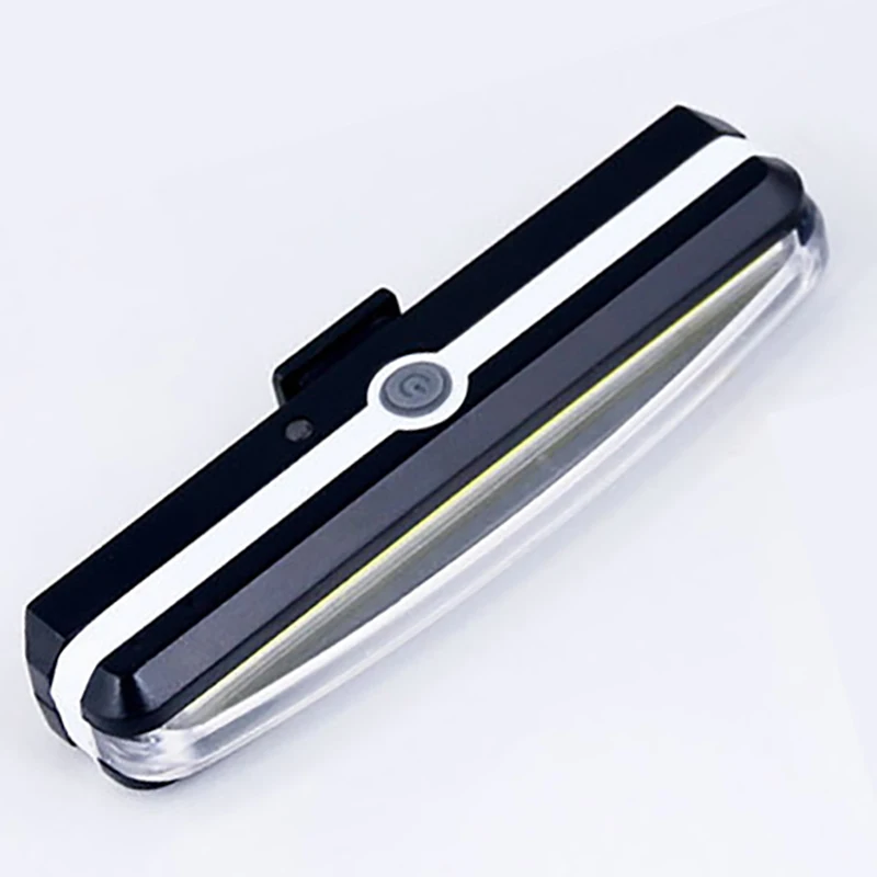Bike White Lamp USB Перезаряжаемые велосипедный Светильник Велоспорт Светодиодный фонарь светильник Водонепроницаемый велосипед передний задний светильник головной светильник задняя лампа Предупреждение Luz Bicic - Цвет: Bike White Lamp