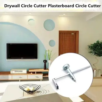 

Compass Round Cutting Tool Drywall Plasterboard Driller Round Cutter Tool Circle Cutter Drywall Light Fixtures Pipes